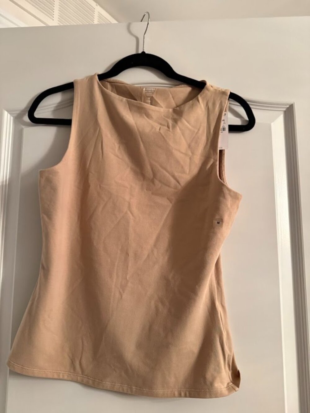NWT EXPRESS Beige Body Contour Tank | Size M